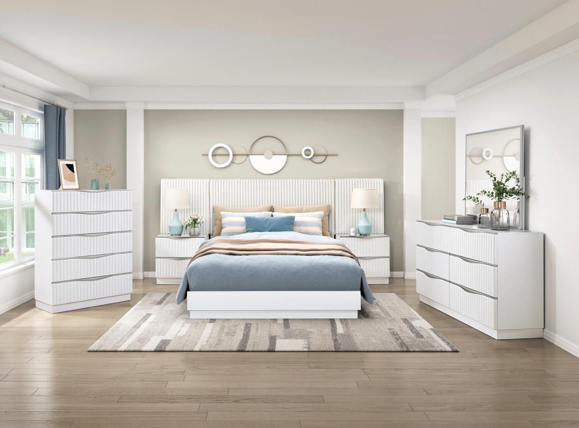NKS2384MZ Modern Contemporary Panel Bed