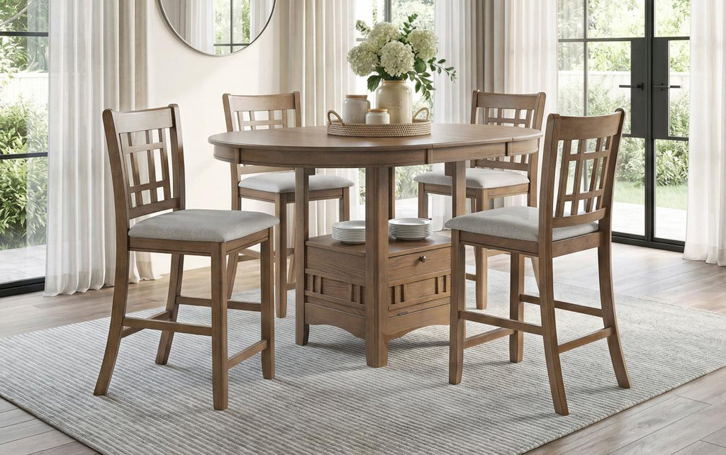 NKS2423BRMZ Counter Height Dining Set