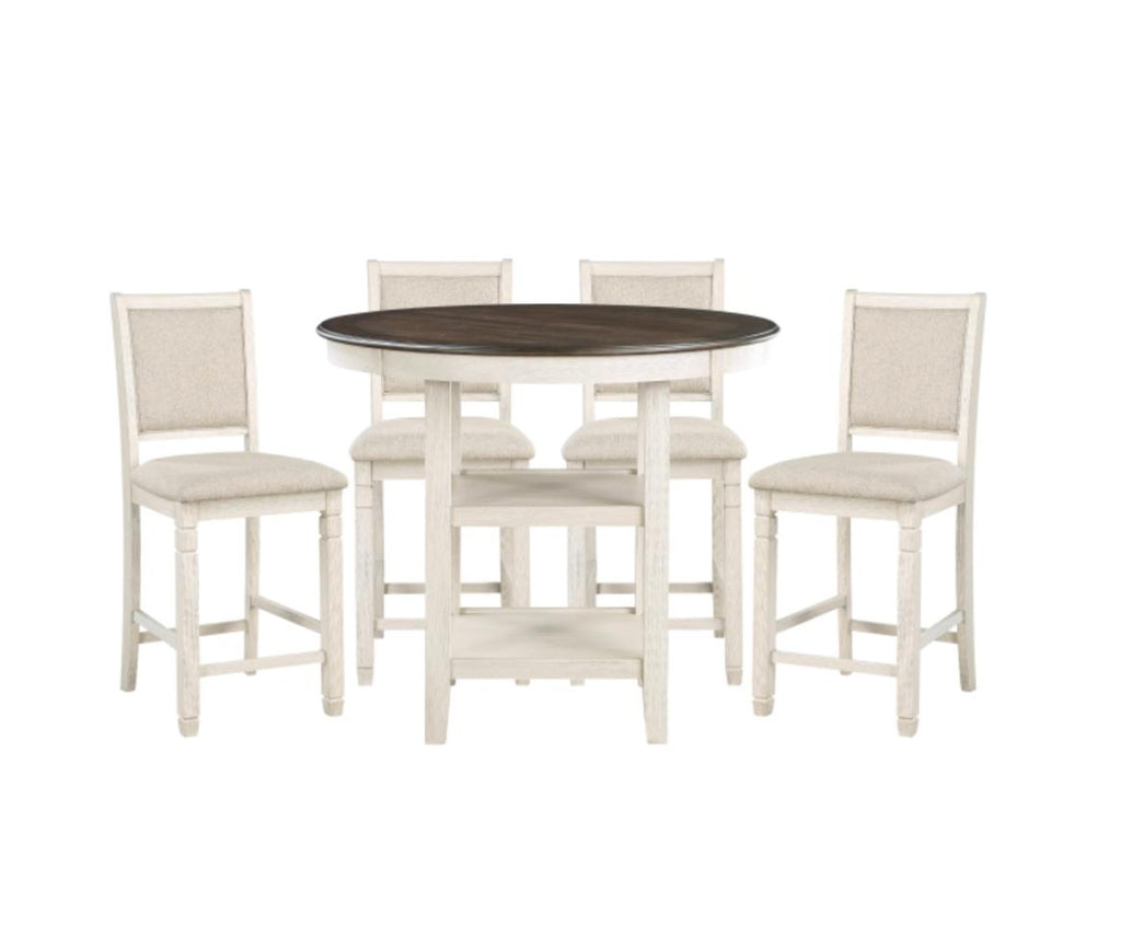 NKS5800WH-36MZ Counter Height Dining Set