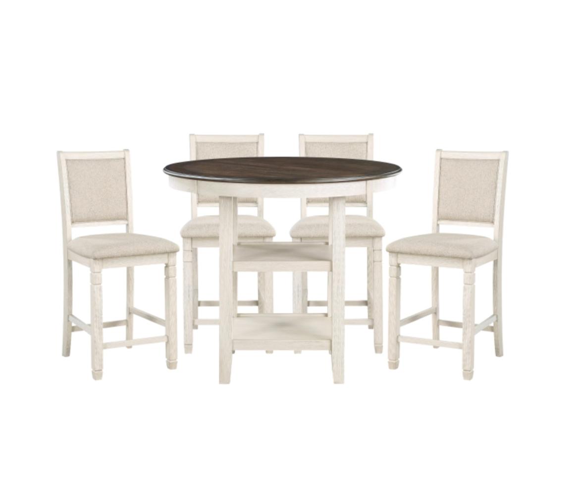 NKS5800WH-36MZ Counter Height Dining Set