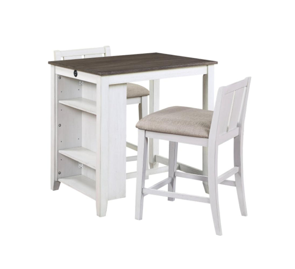 NKS5773WHMZ Counter Height Dining Set