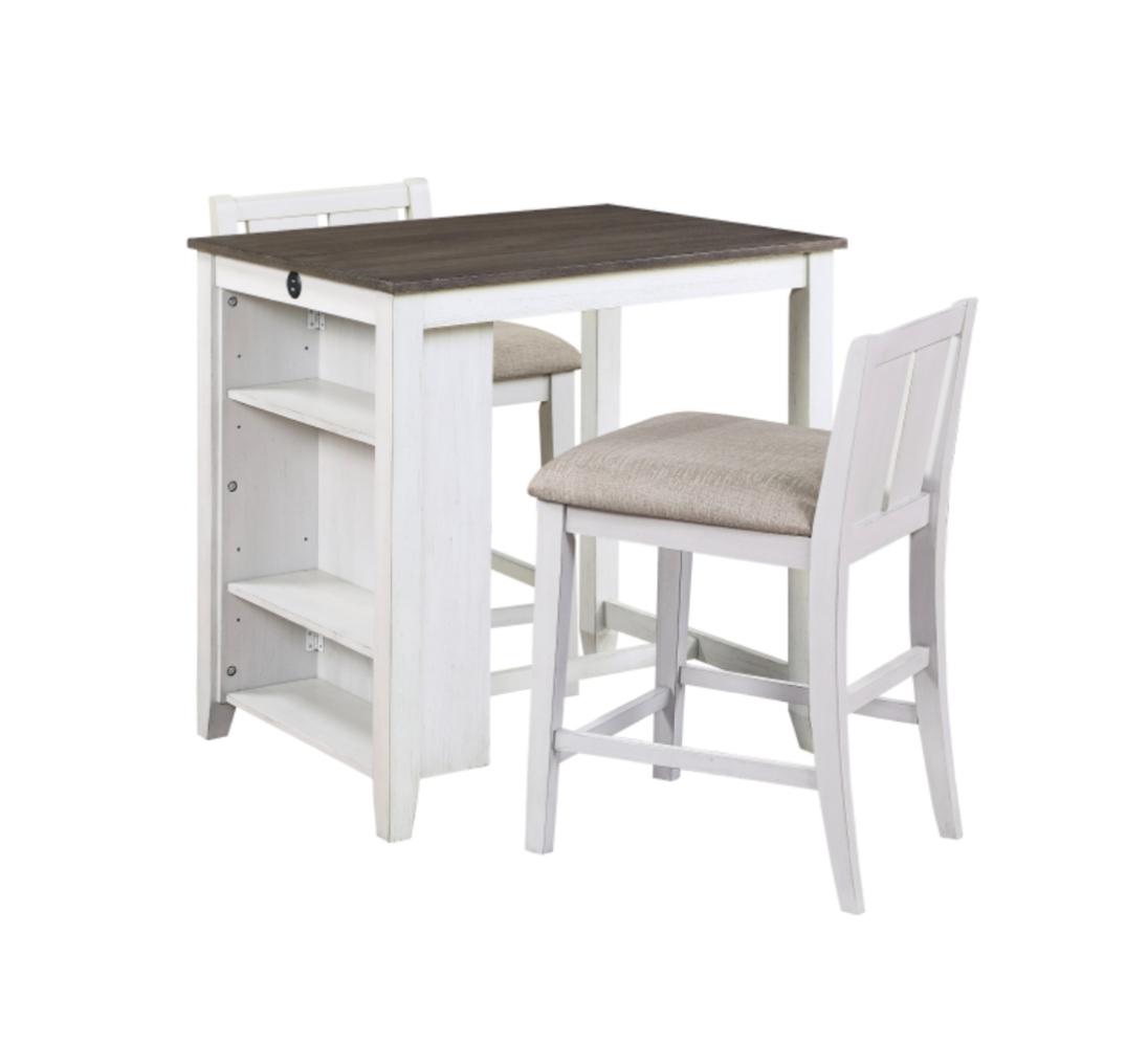 NKS5773WHMZ Counter Height Dining Set