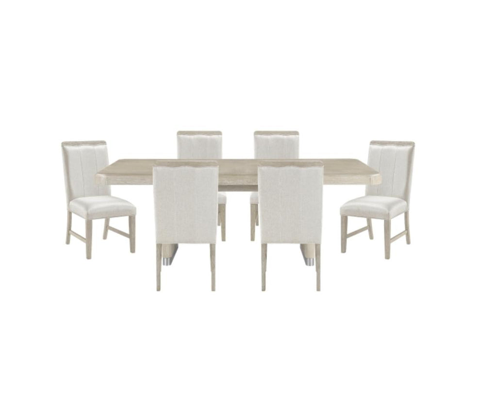 NKS6066NN-84MZ Large Wooden Dining set