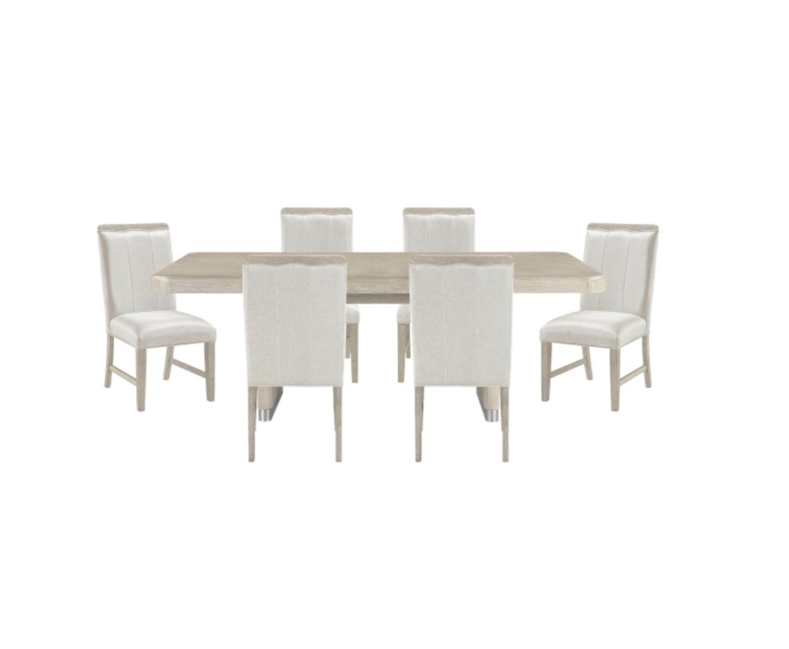 NKS6066NN-84MZ Large Wooden Dining set