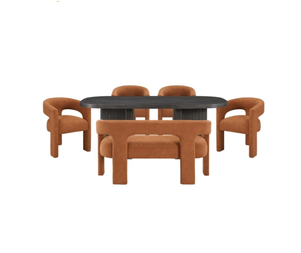 NKS6048-82/6054RNSMZ Modern Dining Set