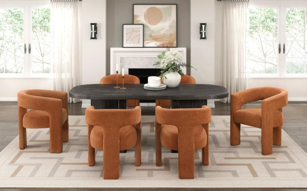 NKS6048-82/6054RNSMZ Modern Dining Set