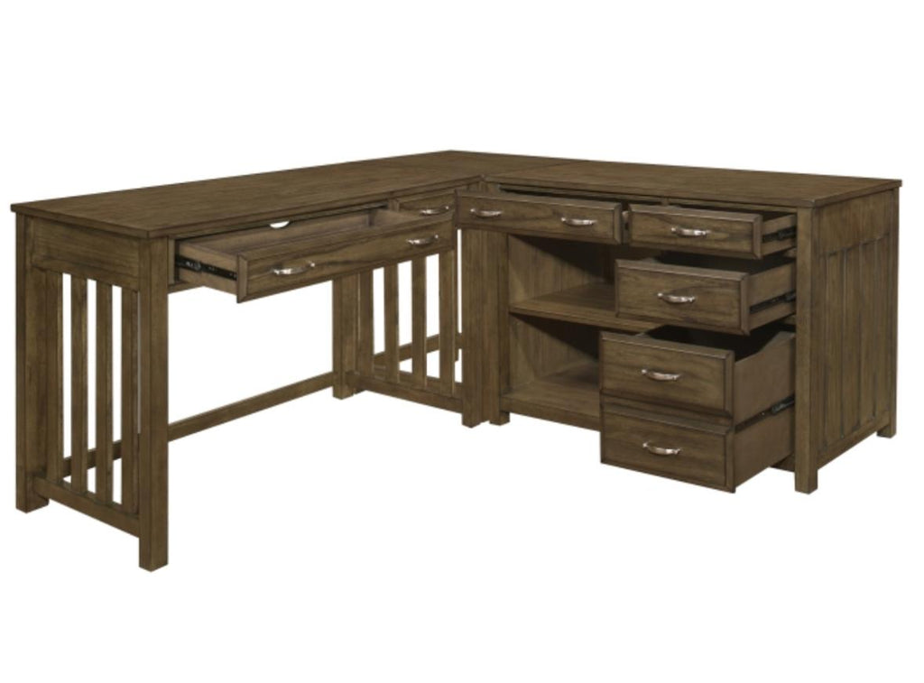 NKS4522-14/15MZ Writing/Study Desk with Hutch
