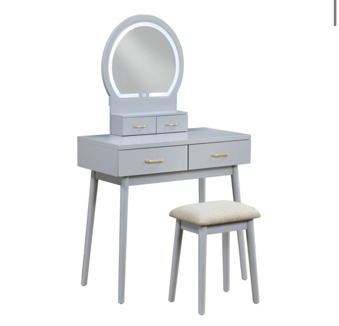 NKS4565GYMZ Kids Vanity Set