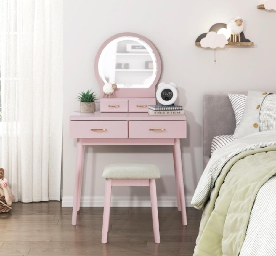 NKS4565PKMZ Kids Vanity Set