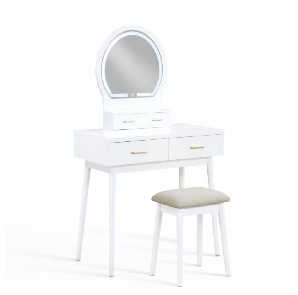 NKS4565WHMZ Kids Vanity Set