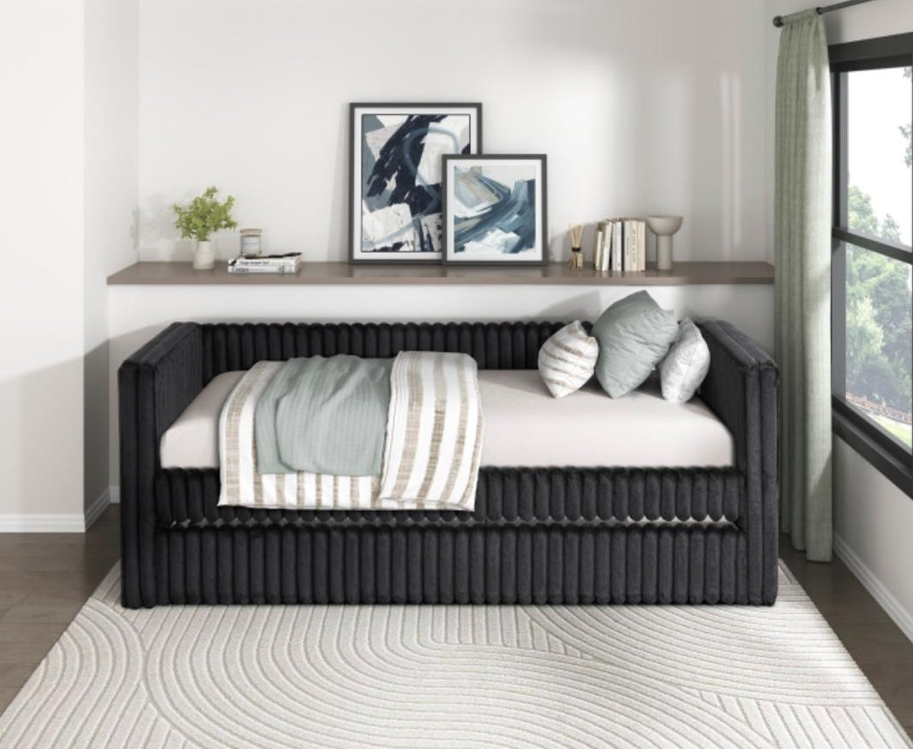 NKS4655BLKMZ Daybed with Trundle