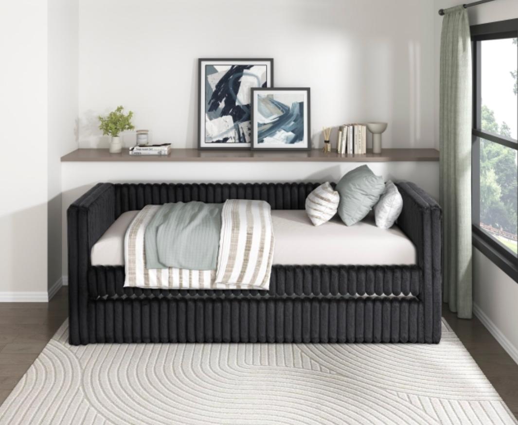 NKS4655BLKMZ Daybed with Trundle