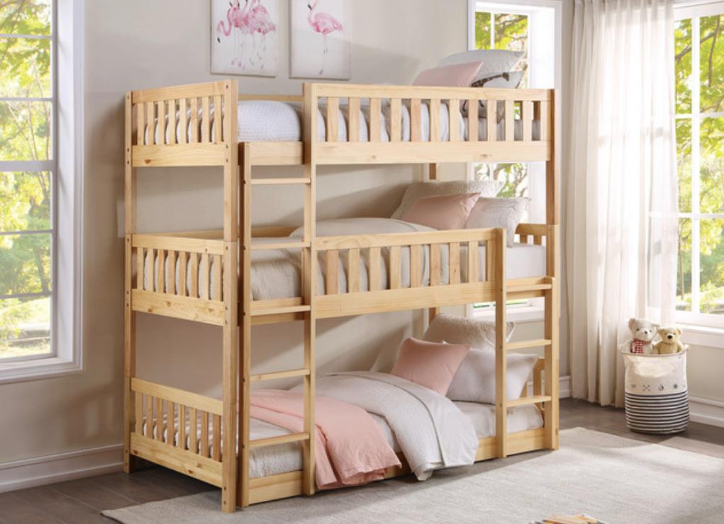 NKSB2044TTTMZ Triple Bunk Bed