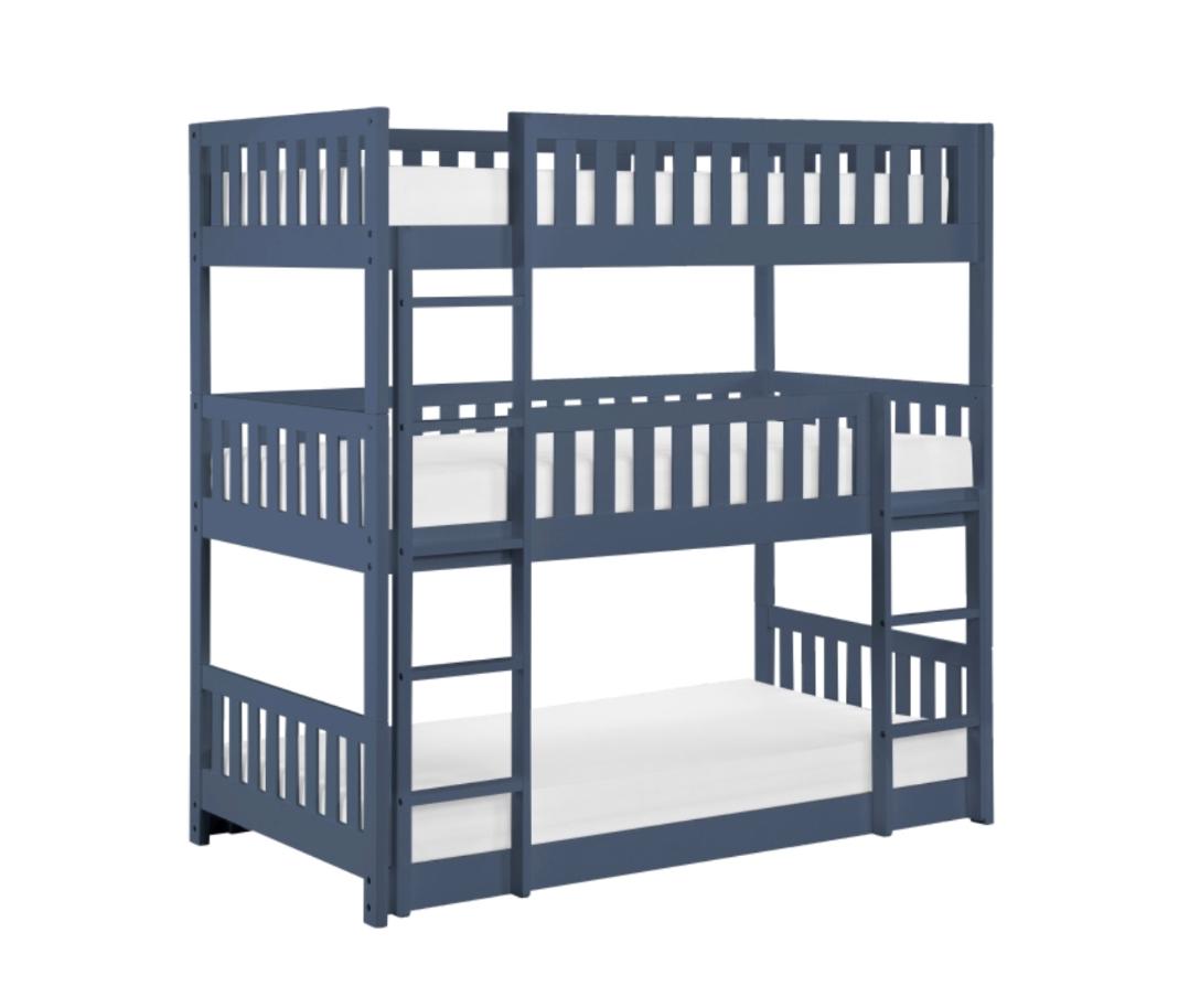 NKSB2083BUTTTMZ Triple Bunk Bed