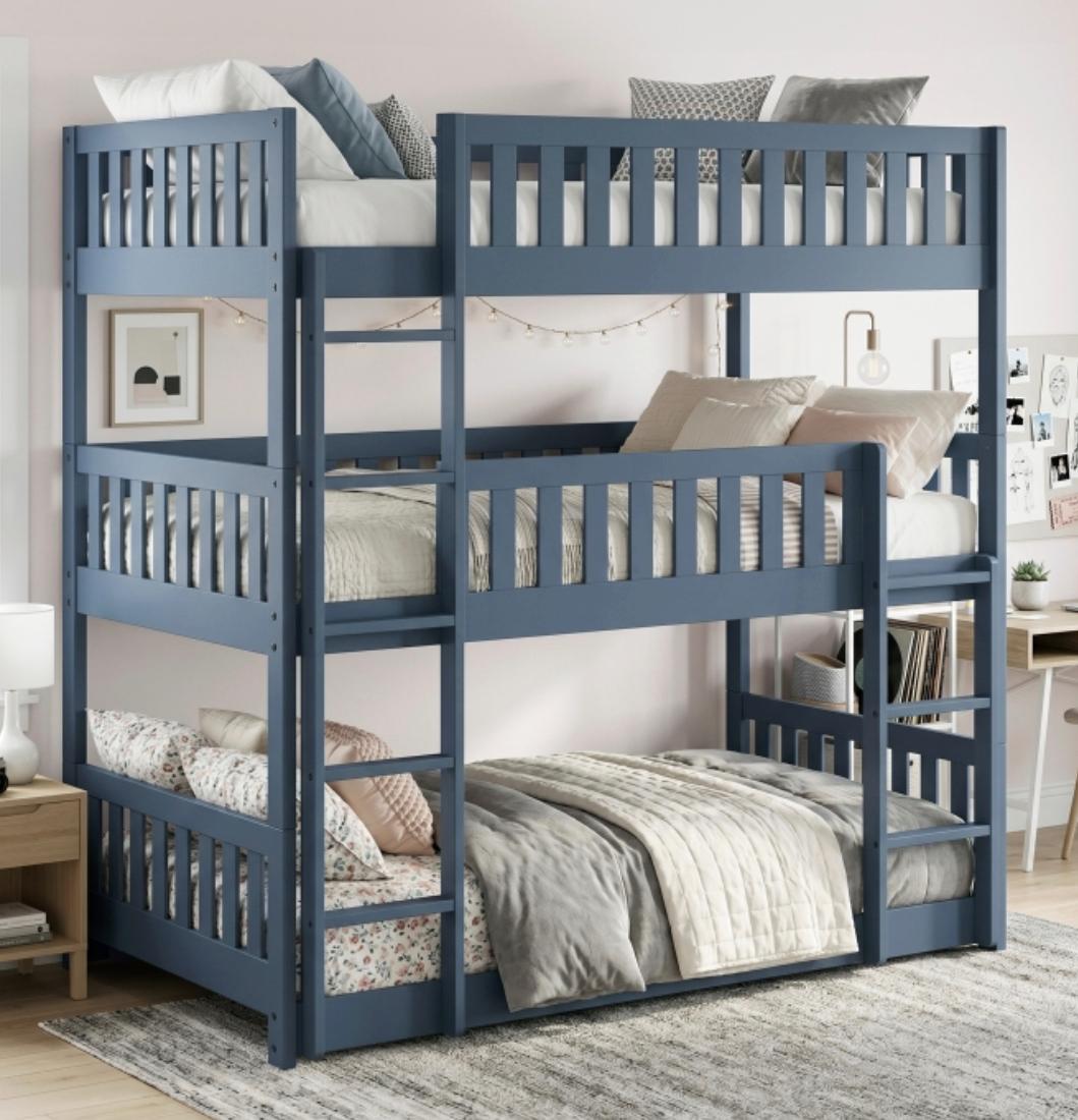 NKSB2083BUTTTMZ Triple Bunk Bed