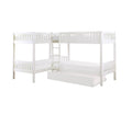 NKSB2053CNWMZ Corner Bunk Bed with Drawers or Trundle
