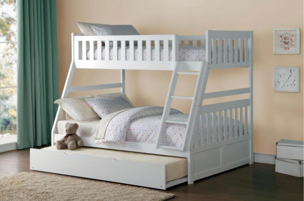 NKSB2053TFWMZ Twin/Full Bunk Bed with Drawers or Trundle