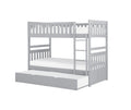NKSB2063TMZ Twin/Twin Bunk Bed with Drawers or Trundle