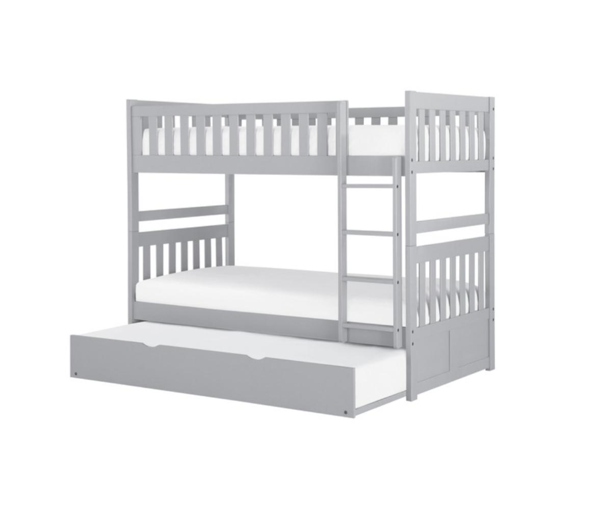 NKSB2063TMZ Twin/Twin Bunk Bed with Drawers or Trundle