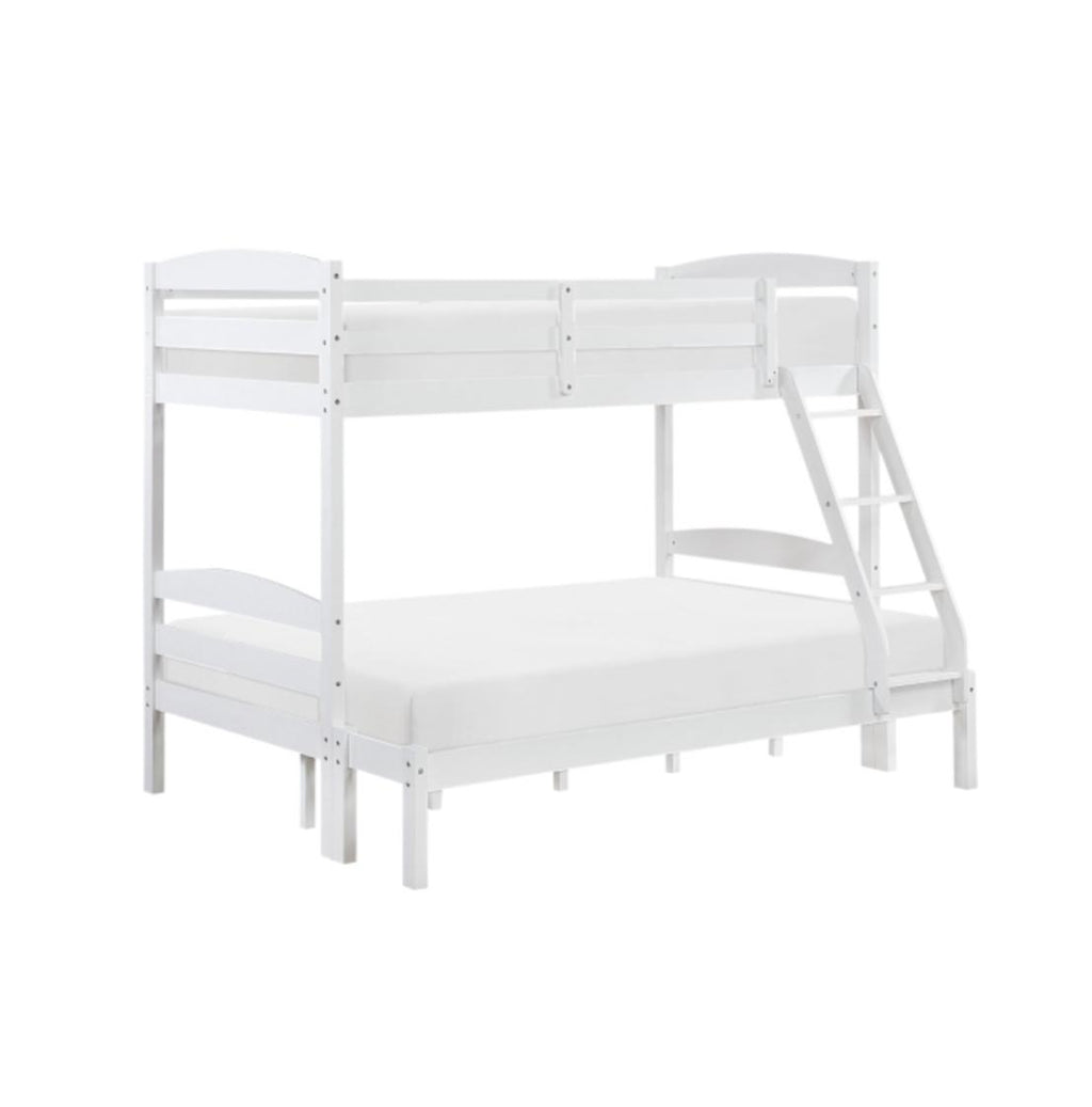 NKSB2022WHTFMZ Twin/Full Bunk Bed