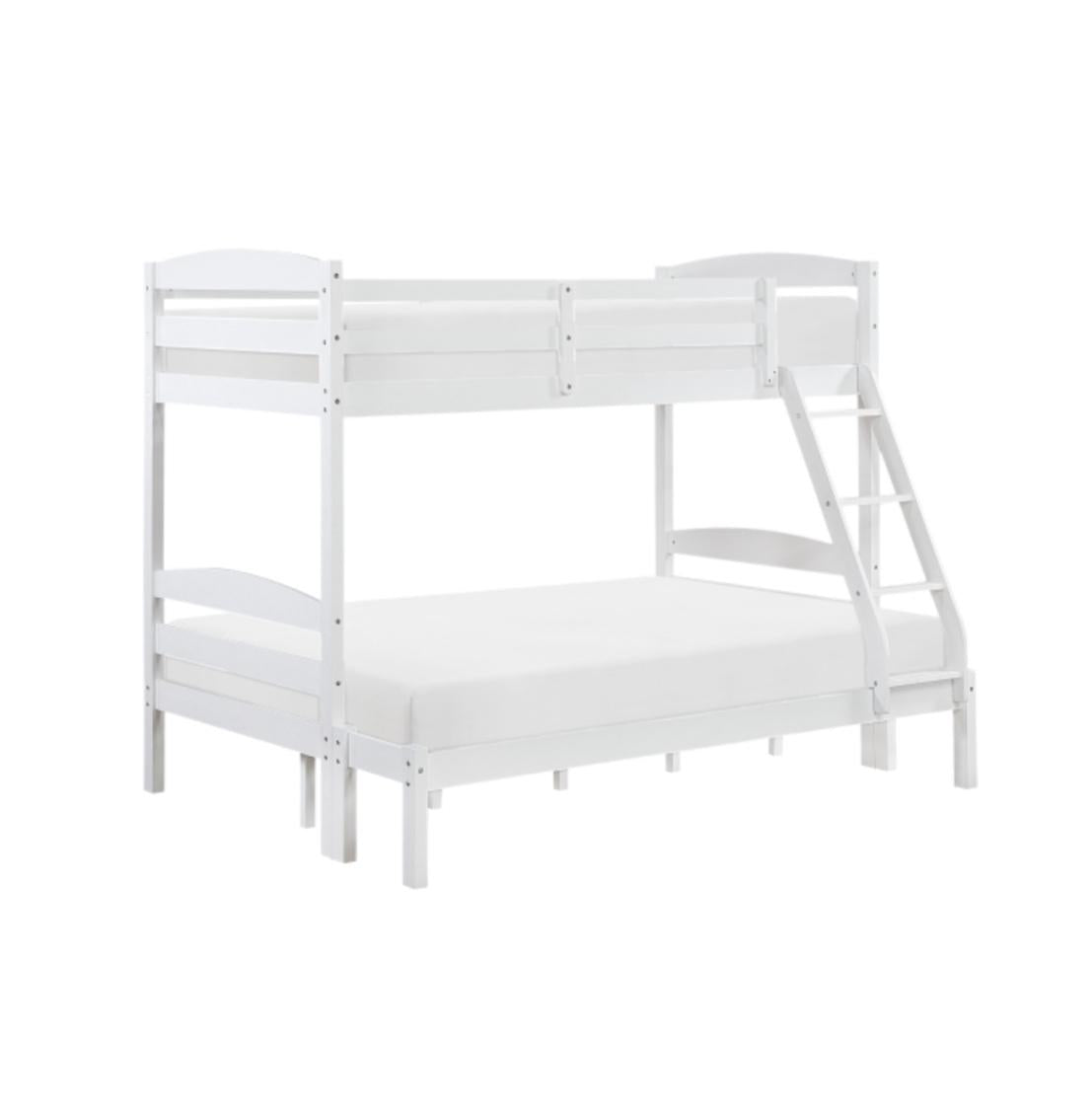NKSB2022WHTFMZ Twin/Full Bunk Bed