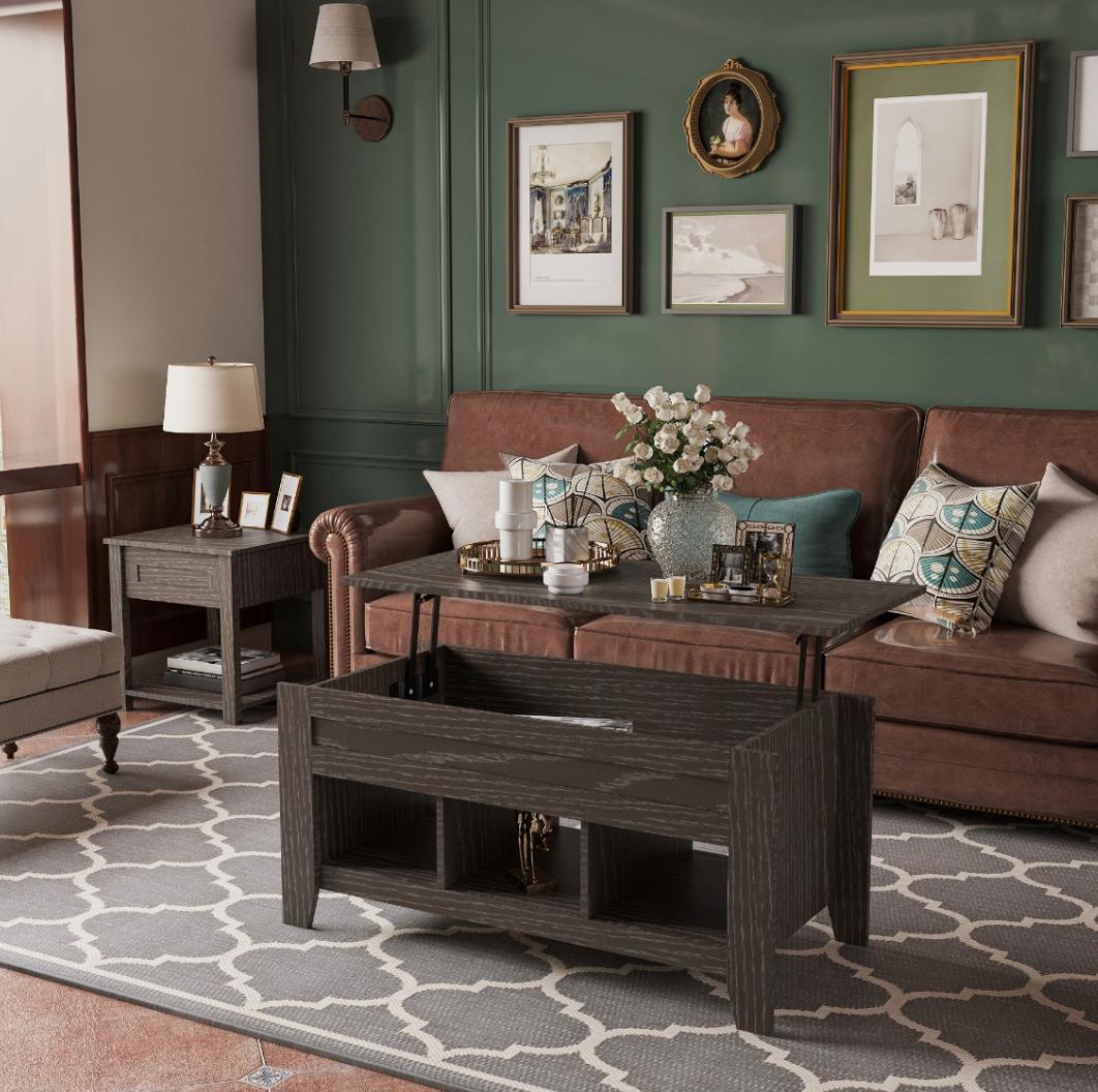 NKS3500-21MZ Coffee table + End Table