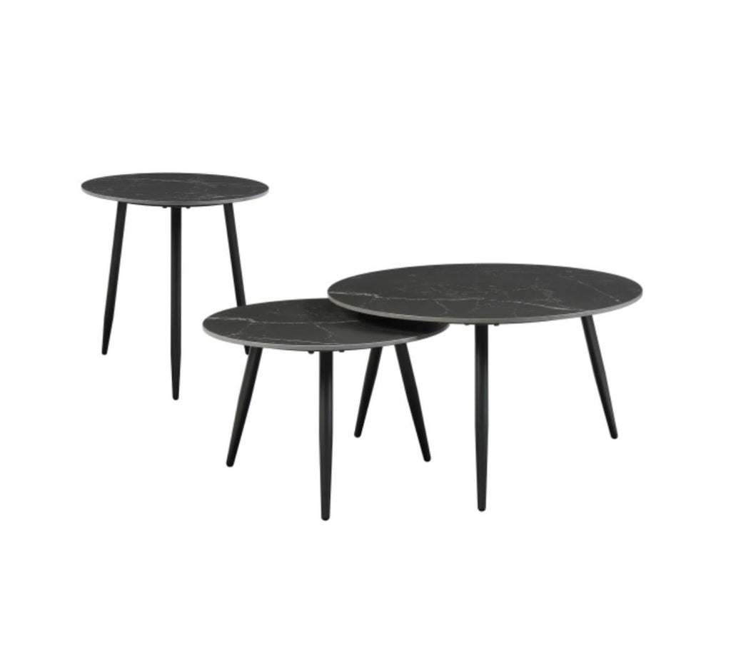 NKS3697BK-31MZ 3-Piece Pack Coffee Table Set