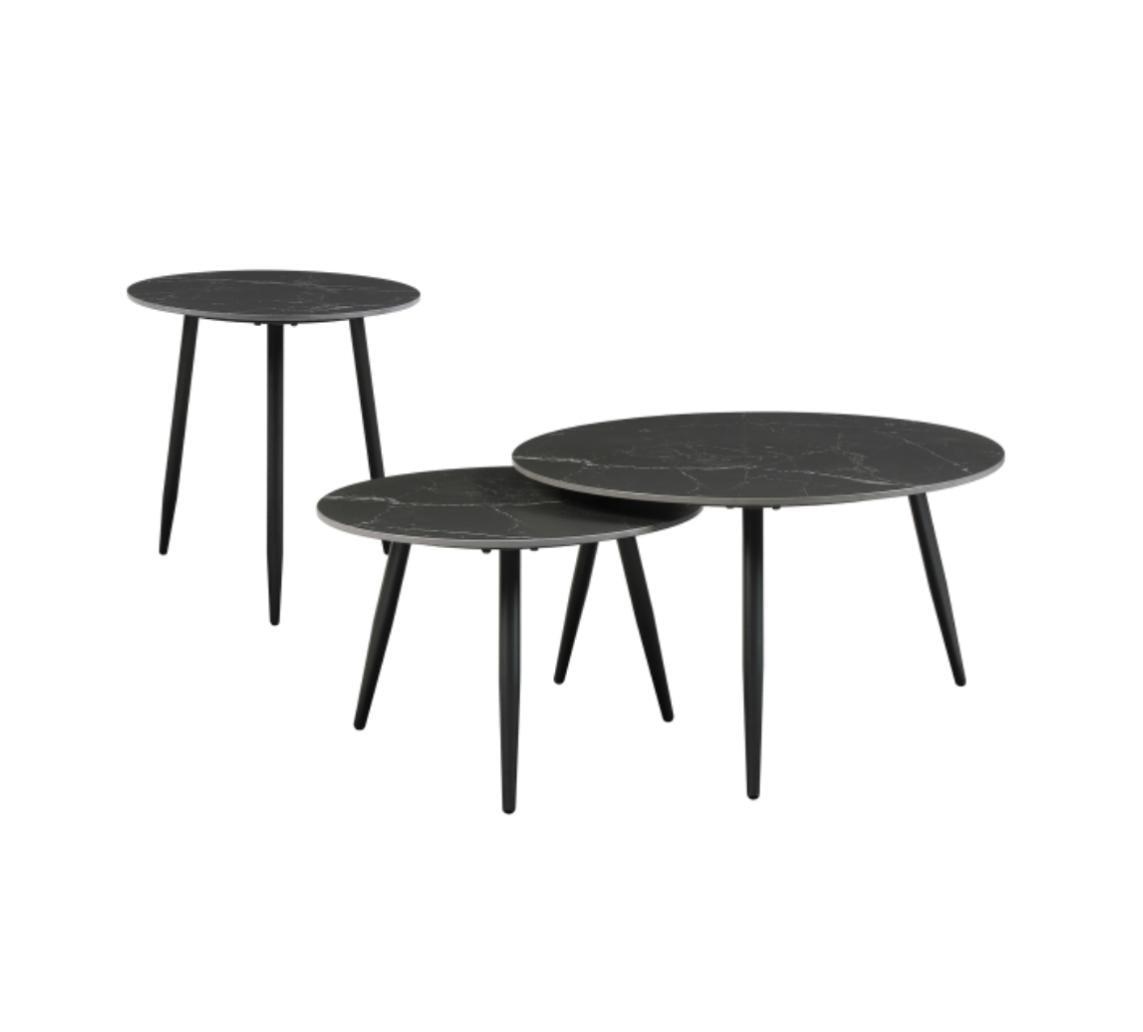 NKS3697BK-31MZ 3-Piece Pack Coffee Table Set