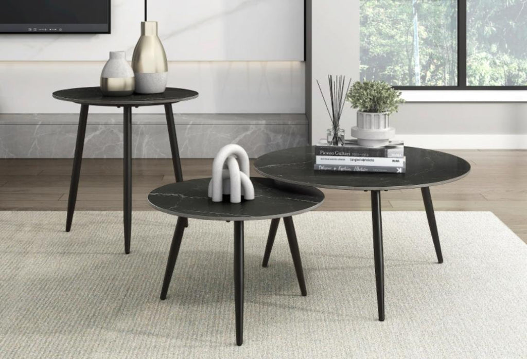 NKS3697BK-31MZ 3-Piece Pack Coffee Table Set