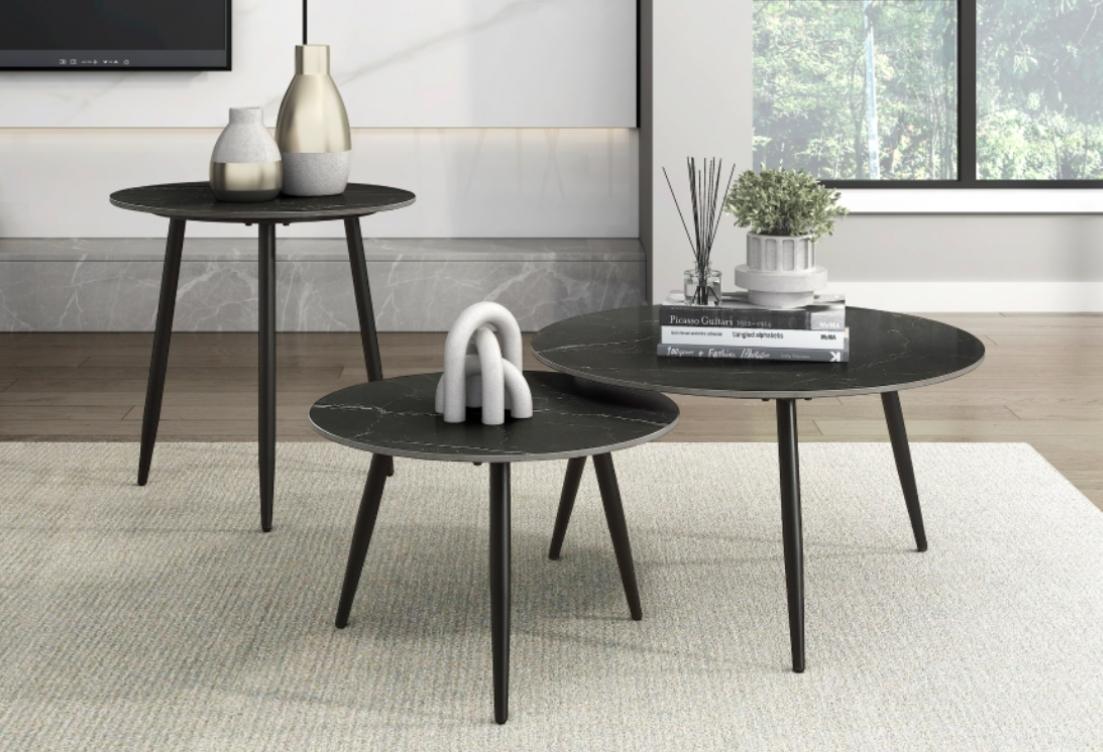 NKS3697BK-31MZ 3-Piece Pack Coffee Table Set