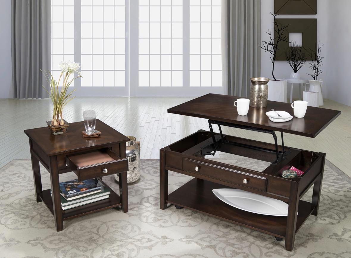 NKS4316MZ Lift Top Coffee Table & End Table