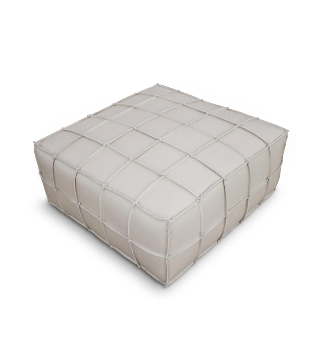 NKS99963LGYMZ Full Cowhide Leather  Ottoman