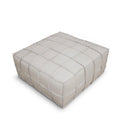 NKS99963LGYMZ Full Cowhide Leather  Ottoman