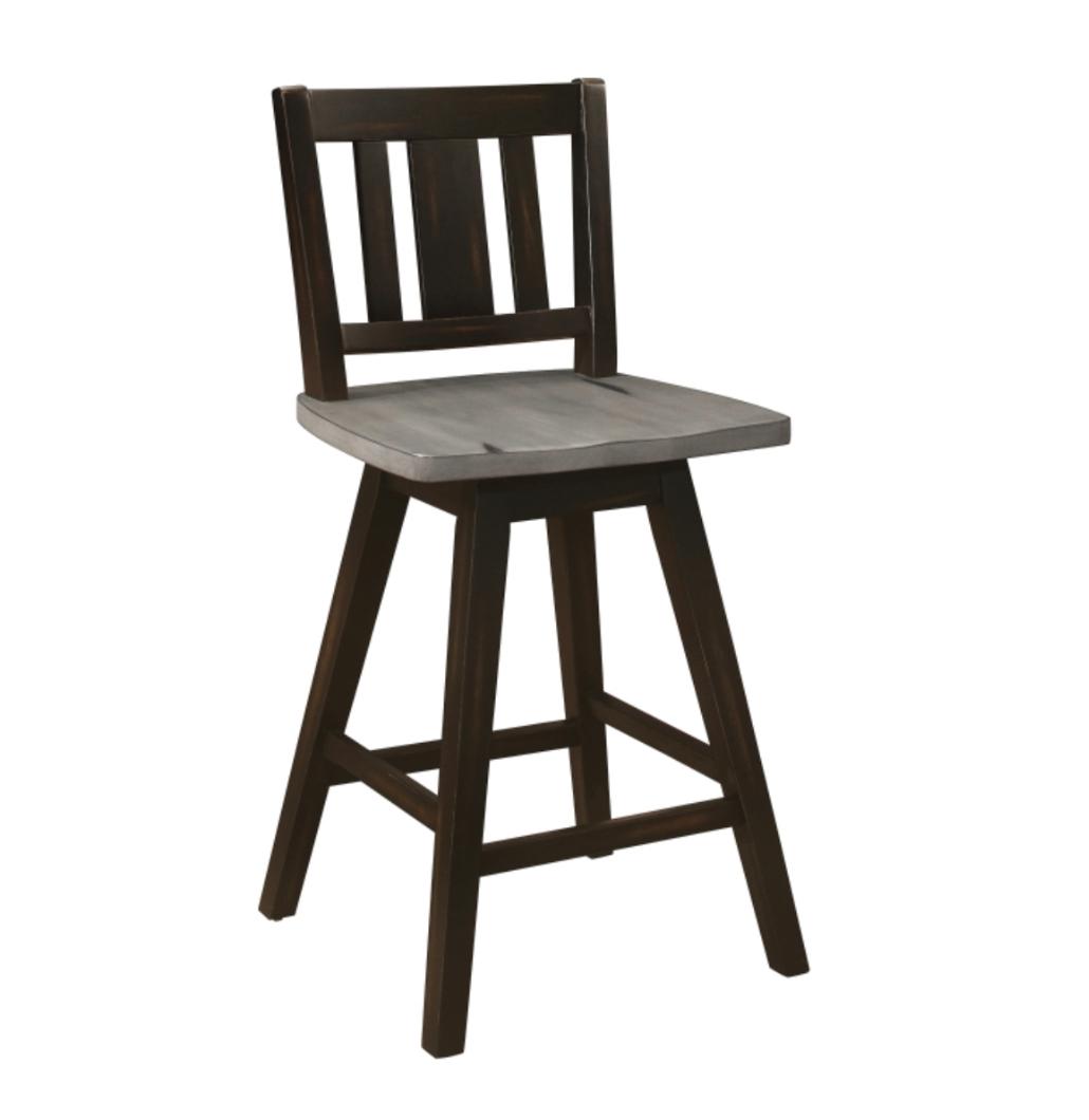 NKS5602-24BKS2MZ Swivel Counter/Pub Height Chair
