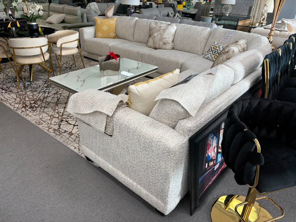 NKSPARAFKN2 Canadian Made Large Sectional, Fabric options