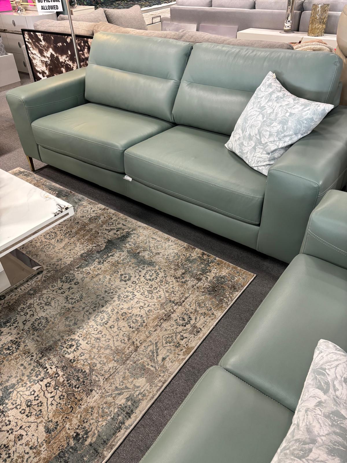 NKSPARAFKN4 Canadian Made Full Leather Sofa and Love Seat (Leather Options)