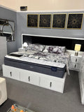 NKSPARAFKN7 Canadian Made High Gloss Panel bed