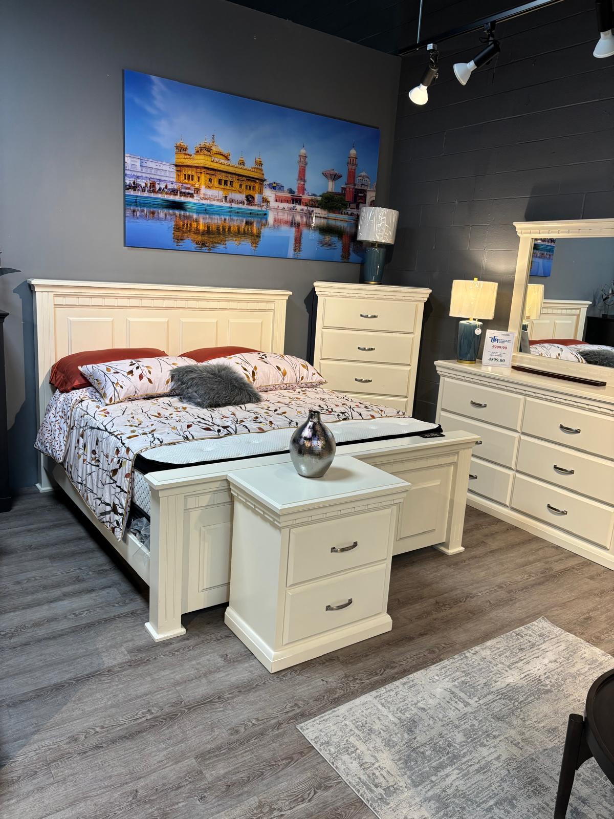 NKSTMART8 Canadian made Solid Wood  Bedroom Set ( Color options )