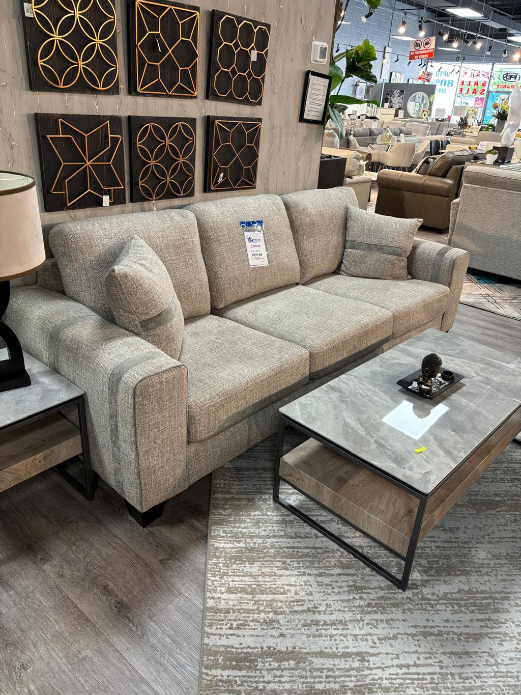 NKSTMART9 Canadian made Fabric Sofa And love seat  ( Color options )