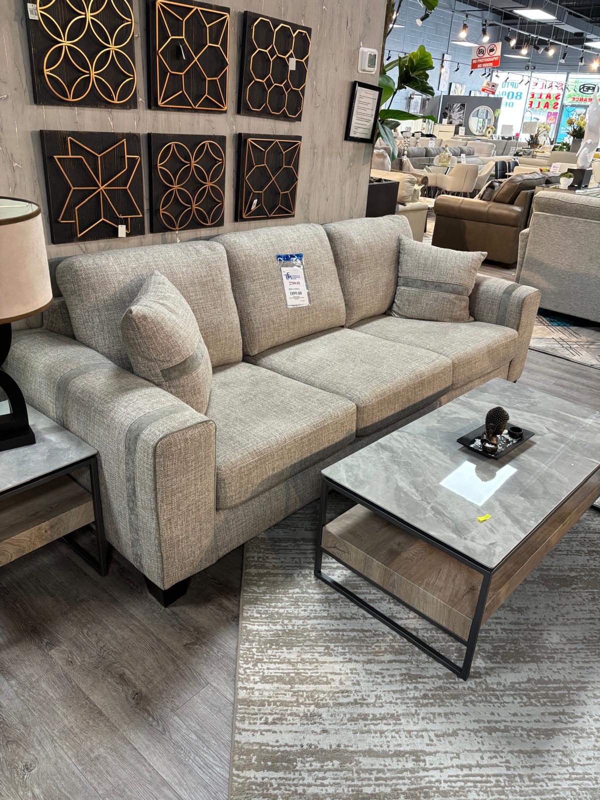 NKSTMART9 Canadian made Fabric Sofa And love seat  ( Color options )