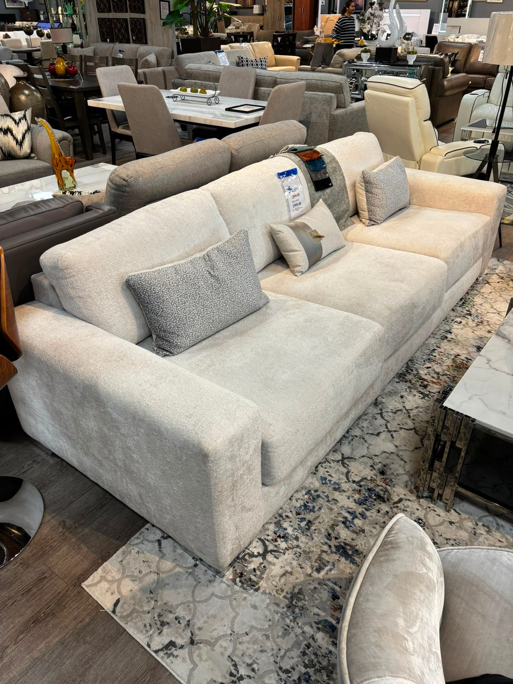 NKSTMART10 Canadian made Fabric Sofa And love seat  ( Color options )