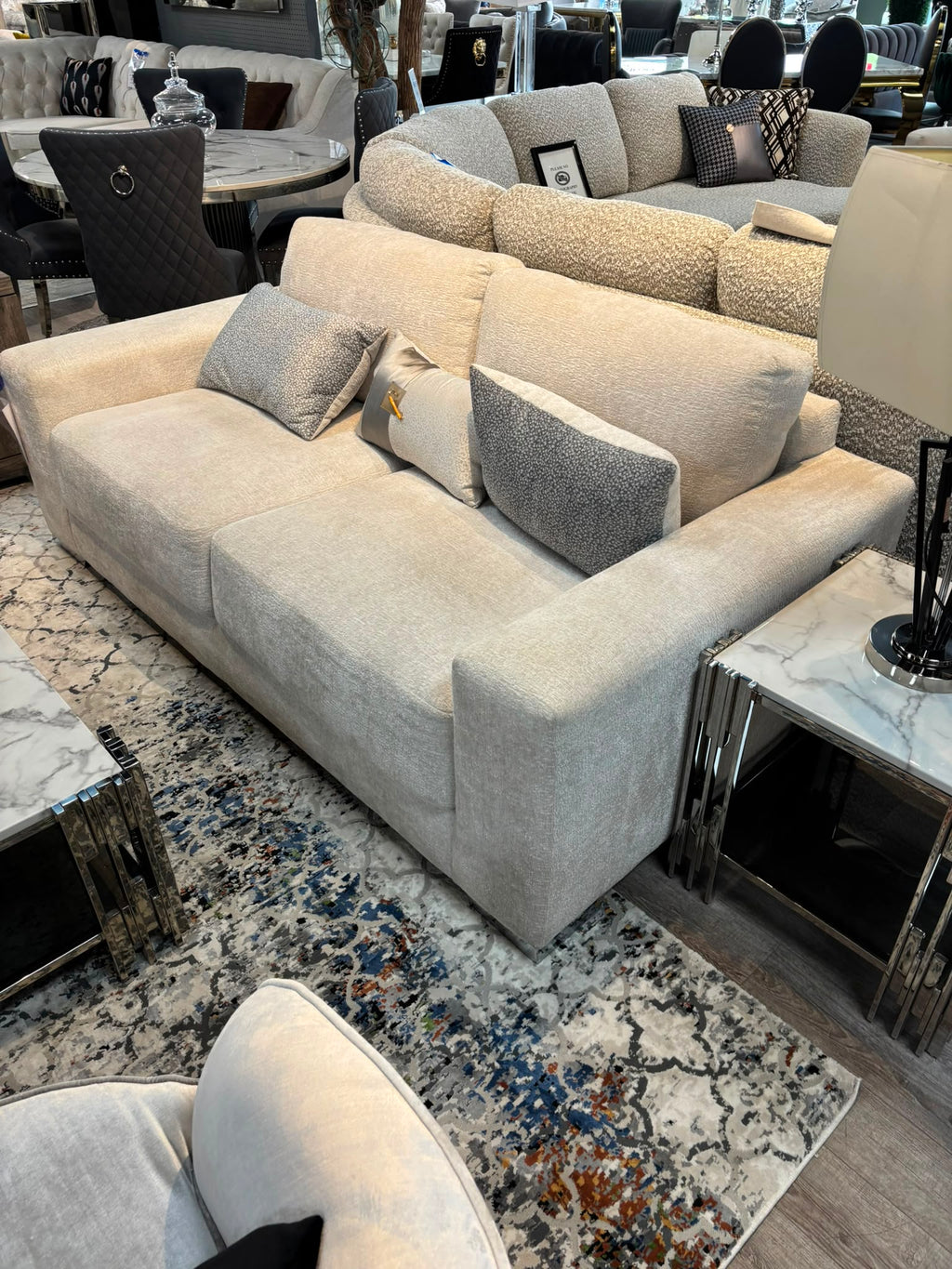 NKSTMART10 Canadian made Fabric Sofa And love seat  ( Color options )