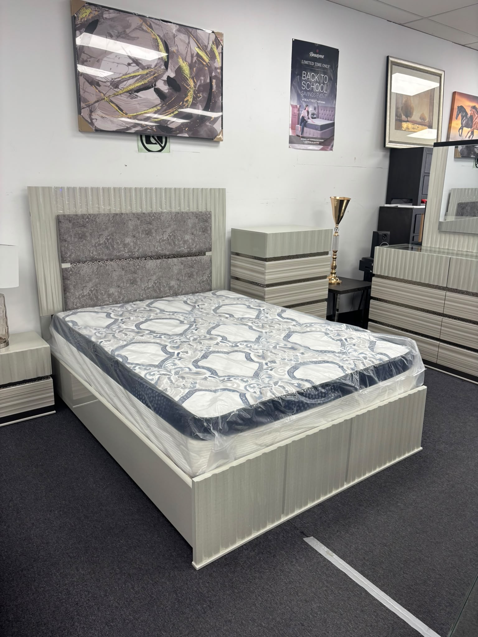NKSDEST7 Modern bedroom set