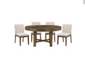 NKS2447-60MZ Large Round Wooden Dining set