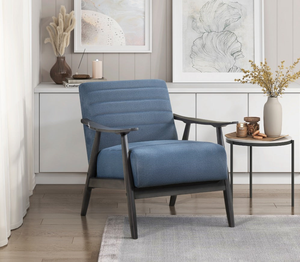 NKS 1287BU Contemporary Accent Chair