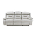 NKS9629SVEMZ Leather Electric Power Recliner Sofa Set