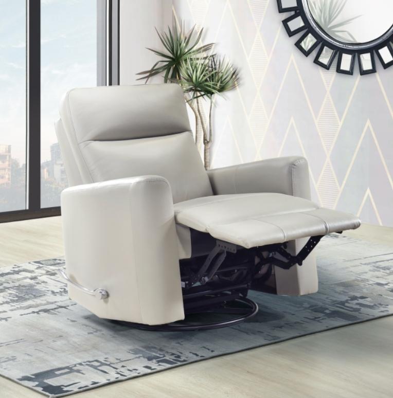 NKS9658SVE-1G  Swivel Glider Recliner in Leather