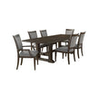 NKS5441MZ Large Extendable Wooden Dining Set with Server/Buffet