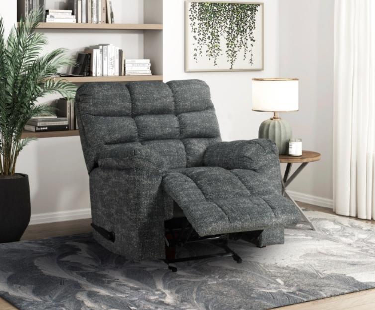 NKS9571DGMZ Fabric Glider Recliner Chair