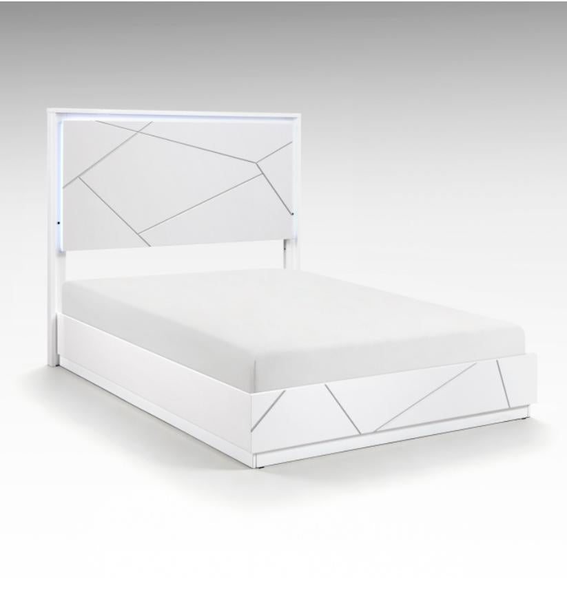 NKS2455MZ Modern Bedroom set with LED Lights
